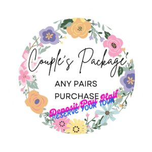 2 tickets DEPOSIT Coast-to-Coast